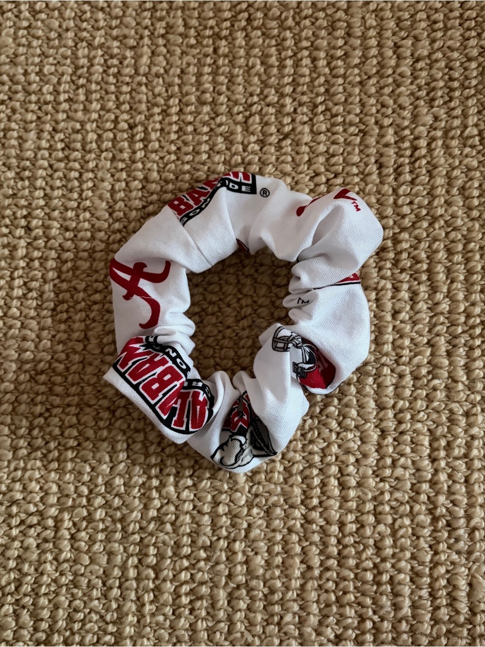 University of Alabama Crimson Tide Hair Scrunchie